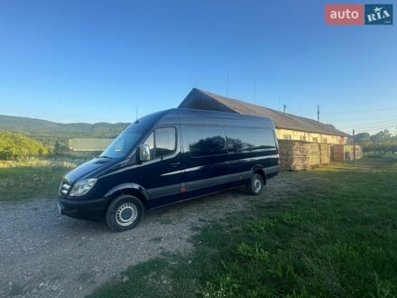 Синий Мерседес Sprinter, объемом двигателя 3 л и пробегом 455 тыс. км за 10500 $, фото 1 на Automoto.ua