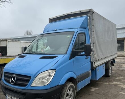 Синий Мерседес Sprinter, объемом двигателя 2.1 л и пробегом 420 тыс. км за 12500 $, фото 1 на Automoto.ua