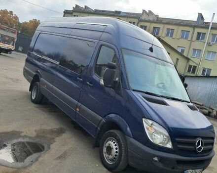 Синий Мерседес Sprinter, объемом двигателя 3 л и пробегом 270 тыс. км за 26900 $, фото 1 на Automoto.ua
