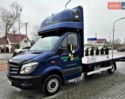 Синий Мерседес Sprinter, объемом двигателя 2.99 л и пробегом 620 тыс. км за 14200 $, фото 1 на Automoto.ua
