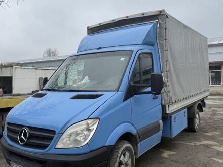 Синий Мерседес Sprinter, объемом двигателя 2.1 л и пробегом 420 тыс. км за 12700 $, фото 1 на Automoto.ua