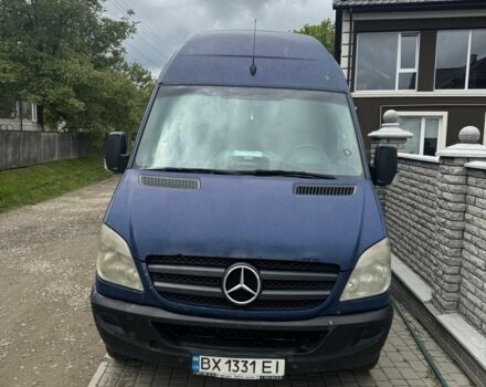 Синий Мерседес Sprinter, объемом двигателя 3 л и пробегом 350 тыс. км за 15900 $, фото 1 на Automoto.ua