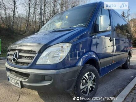 Синій Мерседес Sprinter, об'ємом двигуна 2.1 л та пробігом 430 тис. км за 13200 $, фото 1 на Automoto.ua