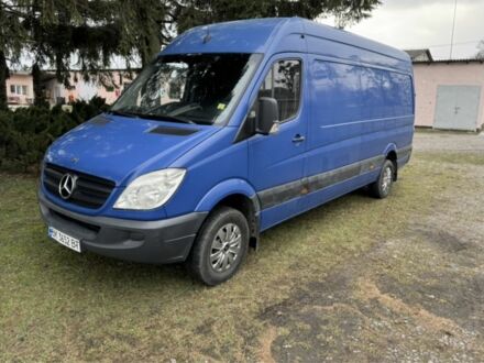 Синий Мерседес Sprinter, объемом двигателя 2.1 л и пробегом 456 тыс. км за 287 $, фото 1 на Automoto.ua