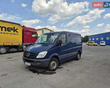 Синий Мерседес Sprinter, объемом двигателя 2.1 л и пробегом 165 тыс. км за 10500 $, фото 1 на Automoto.ua