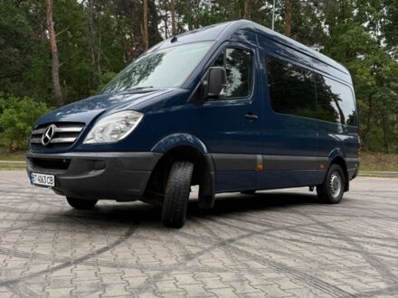 Синий Мерседес Sprinter, объемом двигателя 2.2 л и пробегом 378 тыс. км за 12022 $, фото 1 на Automoto.ua
