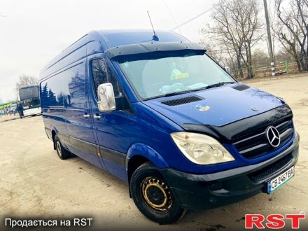 Синий Мерседес Sprinter, объемом двигателя 2.1 л и пробегом 1 тыс. км за 12200 $, фото 1 на Automoto.ua