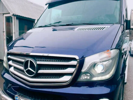 Мерседес Sprinter 2010 в Черновцах на Automoto.ua Синий Мерседес Sprinter, объемом двигателя 2.15 л и пробегом 450 тыс. км за 18000 $, фото 1 на Automoto.ua