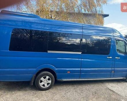 Синий Мерседес Sprinter, объемом двигателя 2.2 л и пробегом 580 тыс. км за 17200 $, фото 1 на Automoto.ua