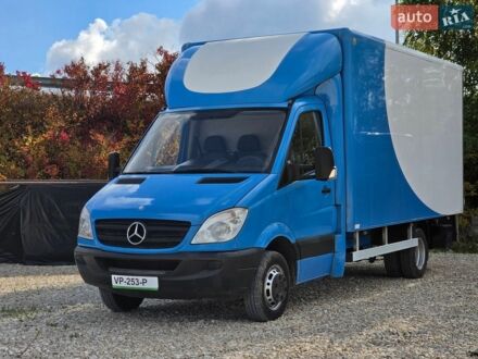 Синий Мерседес Sprinter, объемом двигателя 2.2 л и пробегом 370 тыс. км за 15699 $, фото 1 на Automoto.ua
