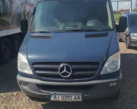 Синий Мерседес Sprinter, объемом двигателя 2.1 л и пробегом 605 тыс. км за 7675 $, фото 1 на Automoto.ua