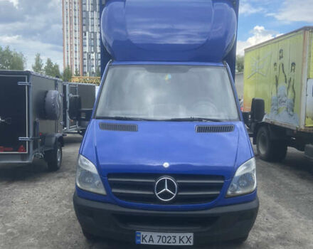 Синий Мерседес Sprinter, объемом двигателя 3.2 л и пробегом 423 тыс. км за 17500 $, фото 1 на Automoto.ua