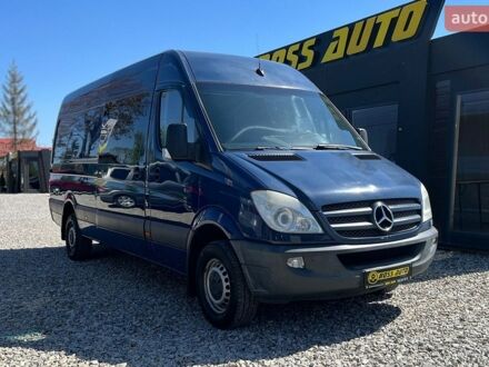 Синий Мерседес Sprinter, объемом двигателя 2.14 л и пробегом 650 тыс. км за 15700 $, фото 1 на Automoto.ua