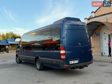 Синий Мерседес Sprinter, объемом двигателя 2.2 л и пробегом 270 тыс. км за 41900 $, фото 1 на Automoto.ua
