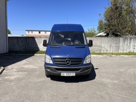 Синий Мерседес Sprinter, объемом двигателя 2.1 л и пробегом 313 тыс. км за 13500 $, фото 1 на Automoto.ua