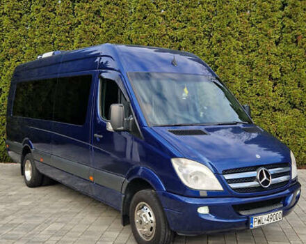 Синий Мерседес Sprinter, объемом двигателя 3 л и пробегом 540 тыс. км за 39900 $, фото 1 на Automoto.ua