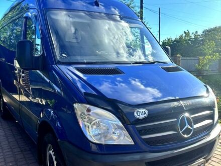 Синій Мерседес Sprinter, об'ємом двигуна 3 л та пробігом 351 тис. км за 17000 $, фото 1 на Automoto.ua