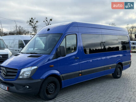 Синий Мерседес Sprinter, объемом двигателя 2.14 л и пробегом 261 тыс. км за 25800 $, фото 1 на Automoto.ua