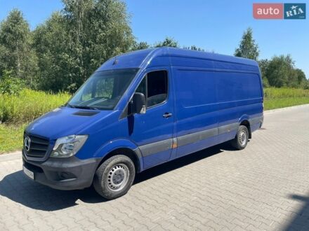 Синий Мерседес Sprinter, объемом двигателя 2.2 л и пробегом 502 тыс. км за 11700 $, фото 1 на Automoto.ua