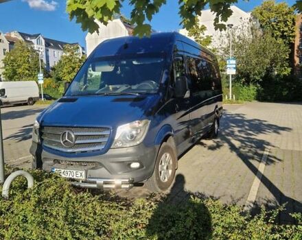 Синий Мерседес Sprinter, объемом двигателя 2.1 л и пробегом 540 тыс. км за 24000 $, фото 1 на Automoto.ua
