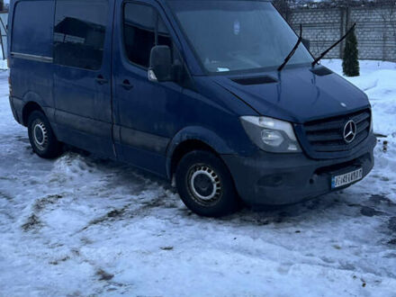 Синій Мерседес Sprinter, об'ємом двигуна 2.2 л та пробігом 499 тис. км за 14000 $, фото 1 на Automoto.ua
