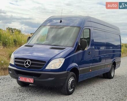 Синий Мерседес Sprinter, объемом двигателя 2.2 л и пробегом 249 тыс. км за 24700 $, фото 1 на Automoto.ua