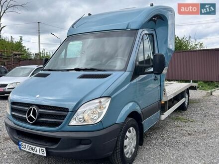Синий Мерседес Sprinter, объемом двигателя 2.99 л и пробегом 390 тыс. км за 29000 $, фото 1 на Automoto.ua