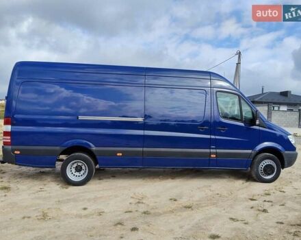 Синий Мерседес Sprinter, объемом двигателя 2.2 л и пробегом 249 тыс. км за 22999 $, фото 1 на Automoto.ua
