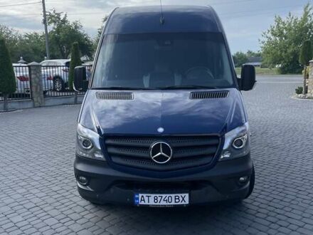 Синий Мерседес Sprinter, объемом двигателя 2.14 л и пробегом 368 тыс. км за 25500 $, фото 1 на Automoto.ua