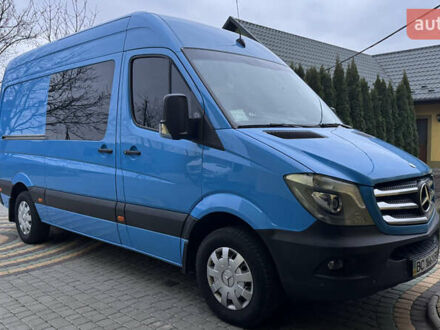 Мерседес Sprinter 2013 у Дрогобичі на Automoto.ua Синій Мерседес Sprinter, об'ємом двигуна 2.1 л та пробігом 246 тис. км за 17999 $, фото 1 на Automoto.ua