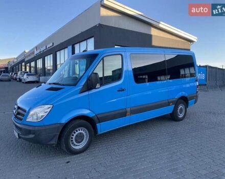 Синий Мерседес Sprinter, объемом двигателя 2.2 л и пробегом 334 тыс. км за 13800 $, фото 1 на Automoto.ua