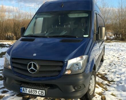 Синий Мерседес Sprinter, объемом двигателя 2.1 л и пробегом 290 тыс. км за 17800 $, фото 1 на Automoto.ua