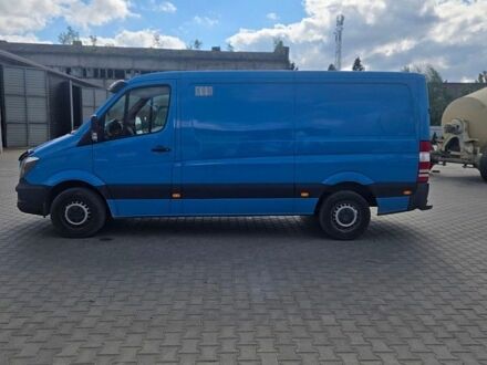 Синий Мерседес Sprinter, объемом двигателя 2.1 л и пробегом 184 тыс. км за 20500 $, фото 1 на Automoto.ua
