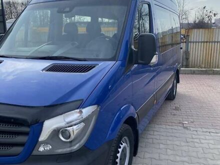 Синій Мерседес Sprinter, об'ємом двигуна 2.14 л та пробігом 383 тис. км за 17500 $, фото 1 на Automoto.ua