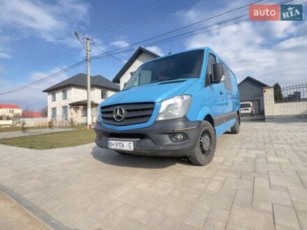 Синий Мерседес Sprinter, объемом двигателя 2.14 л и пробегом 342 тыс. км за 17500 $, фото 1 на Automoto.ua