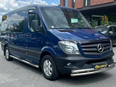 Синий Мерседес Sprinter, объемом двигателя 2.2 л и пробегом 172 тыс. км за 26500 $, фото 1 на Automoto.ua