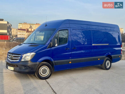 Мерседес Sprinter 2014 в Калуше на Automoto.ua Синий Мерседес Sprinter, объемом двигателя 2.99 л и пробегом 468 тыс. км за 19000 $, фото 1 на Automoto.ua