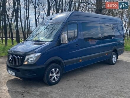 Синий Мерседес Sprinter, объемом двигателя 2.14 л и пробегом 900 тыс. км за 10900 $, фото 1 на Automoto.ua