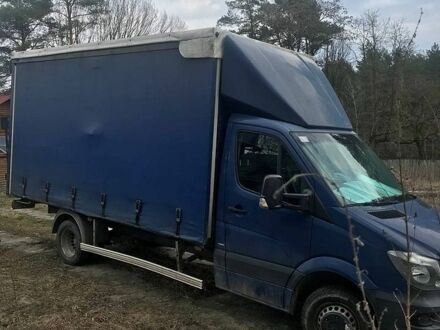 Синий Мерседес Sprinter, объемом двигателя 2.14 л и пробегом 100 тыс. км за 15000 $, фото 1 на Automoto.ua
