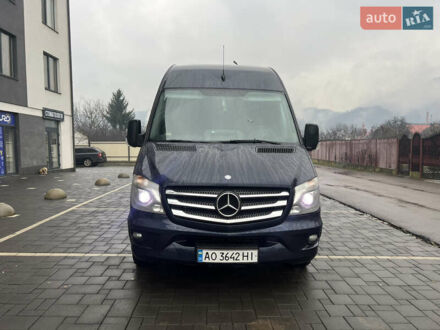 Мерседес Sprinter 2014 у Сваляве на Automoto.ua Синій Мерседес Sprinter, об'ємом двигуна 3 л та пробігом 450 тис. км за 26999 $, фото 1 на Automoto.ua