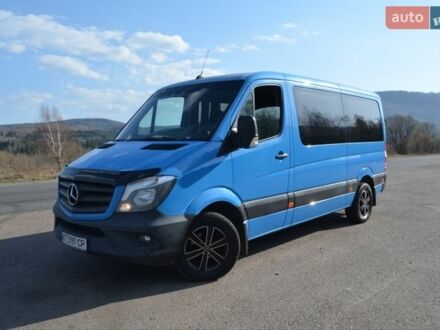 Синий Мерседес Sprinter, объемом двигателя 2.1 л и пробегом 385 тыс. км за 19800 $, фото 1 на Automoto.ua