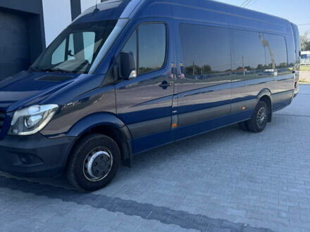 Синий Мерседес Sprinter, объемом двигателя 2.9 л и пробегом 3 тыс. км за 37000 $, фото 1 на Automoto.ua