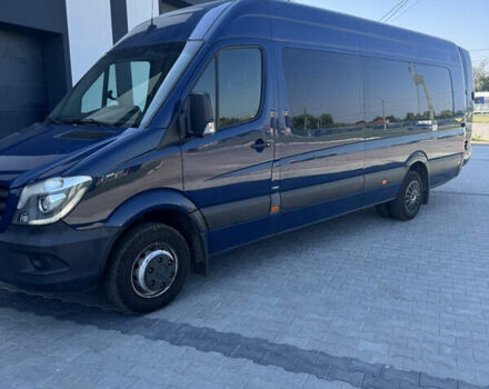 Синій Мерседес Sprinter, об'ємом двигуна 2.9 л та пробігом 3 тис. км за 37000 $, фото 1 на Automoto.ua