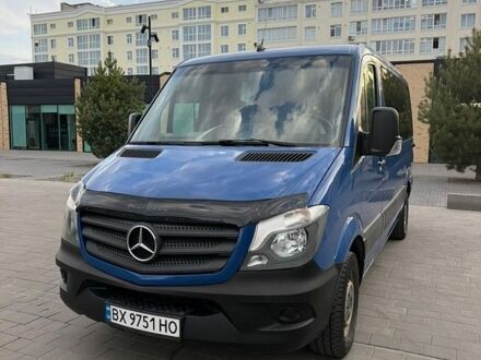 Синій Мерседес Sprinter, об'ємом двигуна 2.14 л та пробігом 327 тис. км за 17000 $, фото 1 на Automoto.ua