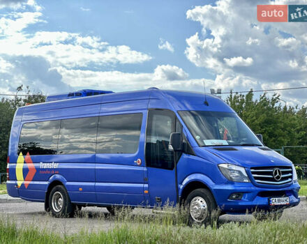 Синий Мерседес Sprinter, объемом двигателя 3 л и пробегом 330 тыс. км за 46500 $, фото 1 на Automoto.ua