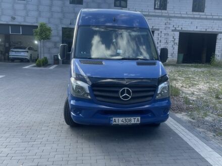 Мерседес Sprinter 2014 у Буче на Automoto.ua Синій Мерседес Sprinter, об'ємом двигуна 2.2 л та пробігом 348 тис. км за 29999 $, фото 1 на Automoto.ua