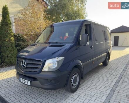 Синий Мерседес Sprinter, объемом двигателя 2.14 л и пробегом 283 тыс. км за 16000 $, фото 1 на Automoto.ua