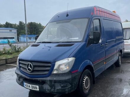 Синий Мерседес Sprinter, объемом двигателя 2.2 л и пробегом 320 тыс. км за 7200 $, фото 1 на Automoto.ua