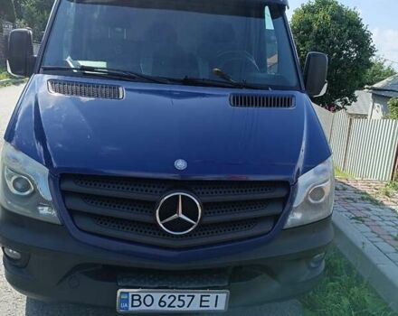 Синий Мерседес Sprinter, объемом двигателя 2.1 л и пробегом 325 тыс. км за 15499 $, фото 1 на Automoto.ua