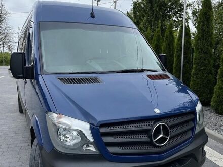Синий Мерседес Sprinter, объемом двигателя 3 л и пробегом 269 тыс. км за 24500 $, фото 1 на Automoto.ua